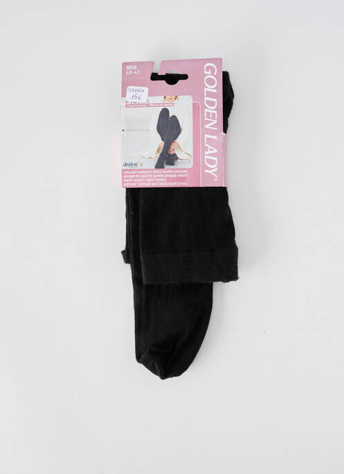 Collants noir GOLDEN LADY femme