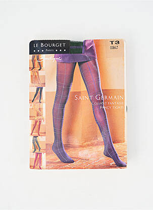 Collants stretch vert LE BOURGET femme