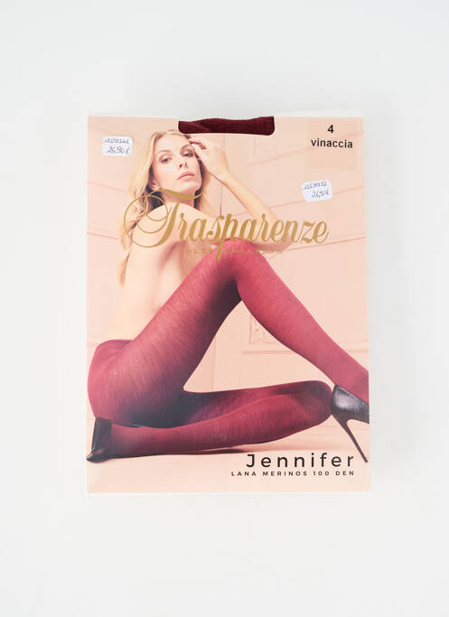 Collants stretch violet TRASPARENZE femme