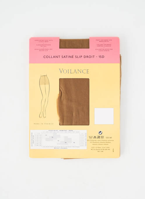 Collants stretch chair LE BOURGET femme
