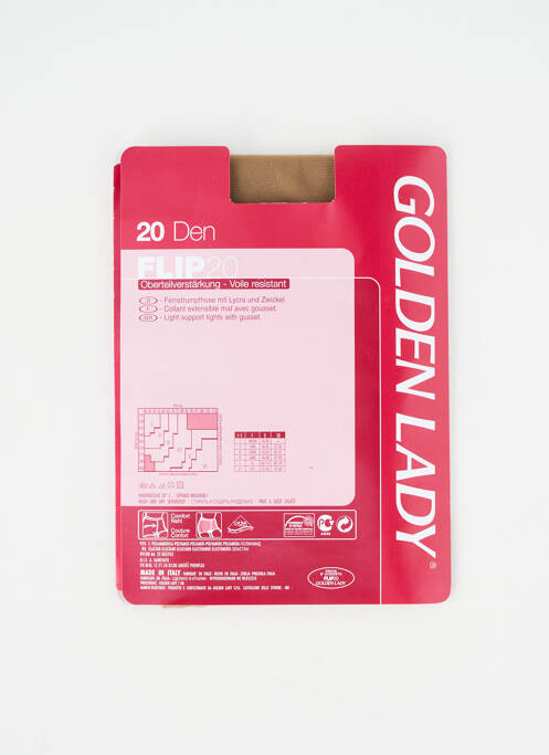 Collants chair GOLDEN LADY femme