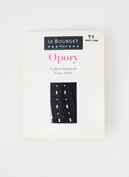 Collants noir LE BOURGET femme