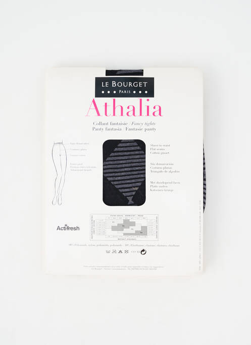 Collants noir LE BOURGET femme