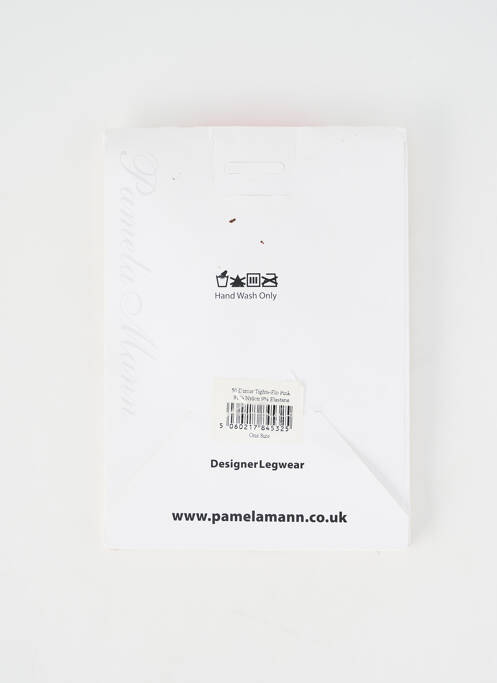 Collants rose PAMELA MANN femme