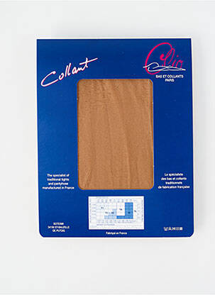 Collants elastique à la taille chair CLIO femme