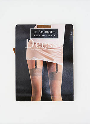 Bas tissage transparent chair LE BOURGET femme