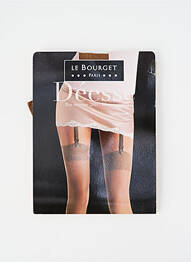 Bas tissage transparent chair LE BOURGET femme