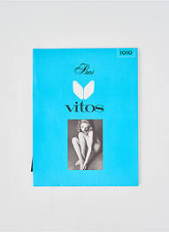 Bas stretch noir VITOS femme