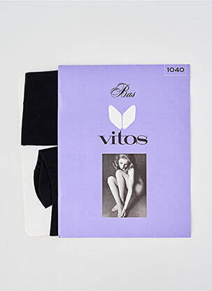Collants stretch noir VITOS femme