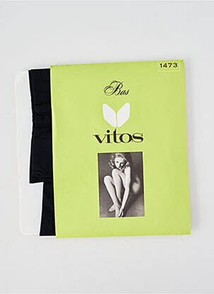 Bas stretch noir VITOS femme