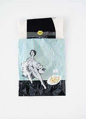 Bas stretch noir VITOS femme