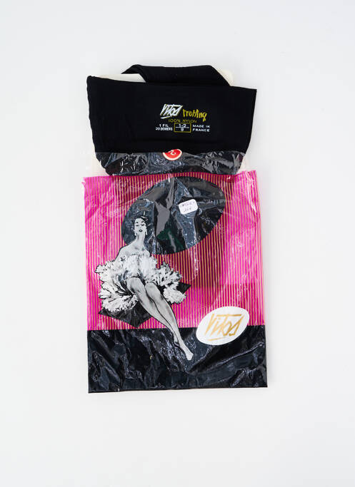 Bas stretch noir VITOS femme