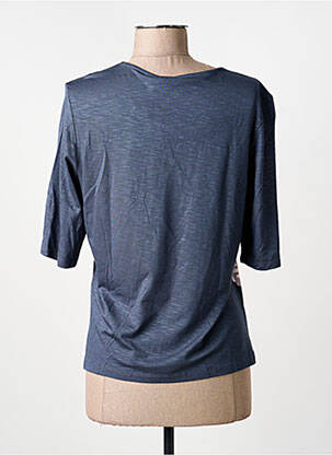 T-shirt imprimé fantaisie manches courtes gris BARBARA LEBEK femme