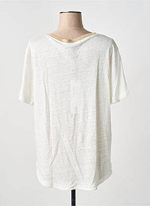 T-shirt coupe droite manches courtes beige ANANKE femme
