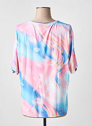 T-shirt stretch manches courtes rose RABE femme