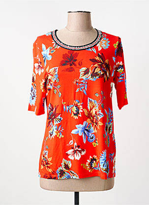 T-shirt orange BETTY BARCLAY femme