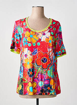 T-shirt rouge DOLCEZZA femme