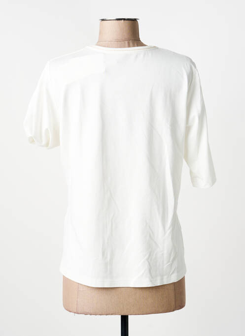 T-shirt manches mi-longues manches courtes beige RABE femme