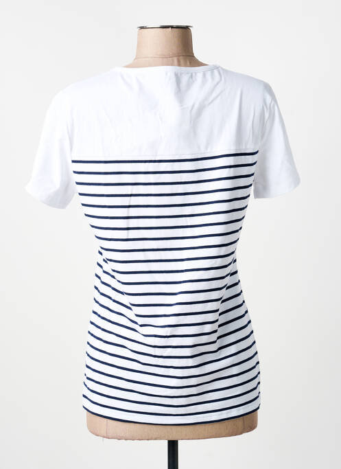 T-shirt stretch manches courtes blanc ANANKE femme