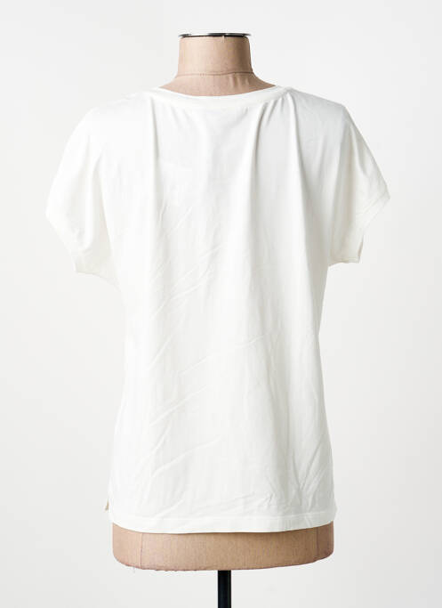 T-shirt imprimé fantaisie manches courtes blanc THOMAS RABE femme