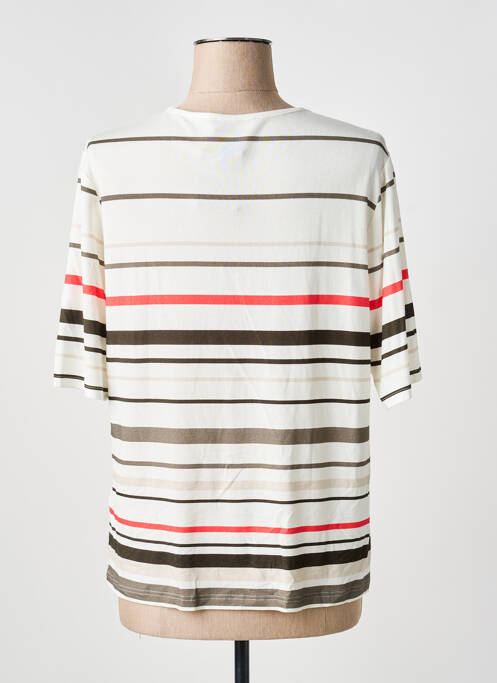 T-shirt beige FRANK WALDER femme