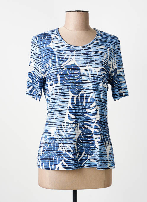 T-shirt bleu BARBARA LEBEK femme