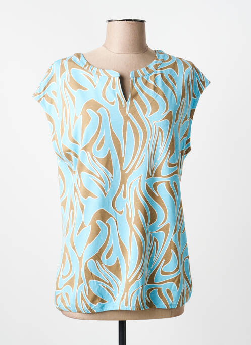 T-shirt bleu BARBARA LEBEK femme