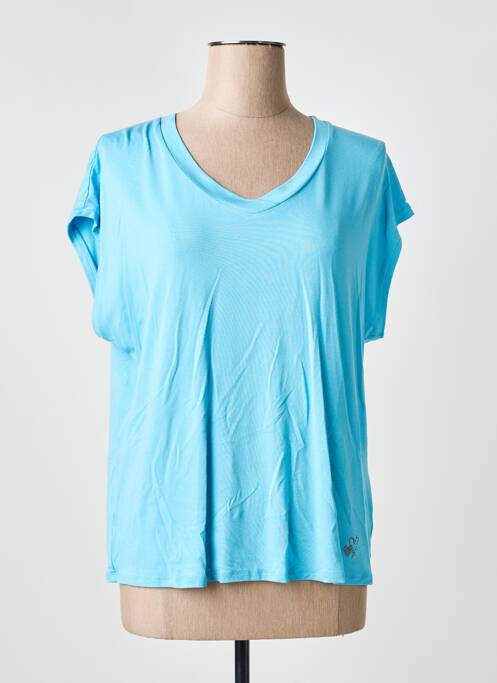 T-shirt bleu BARBARA LEBEK femme