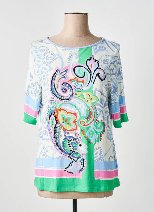 T-shirt bleu BARBARA LEBEK femme