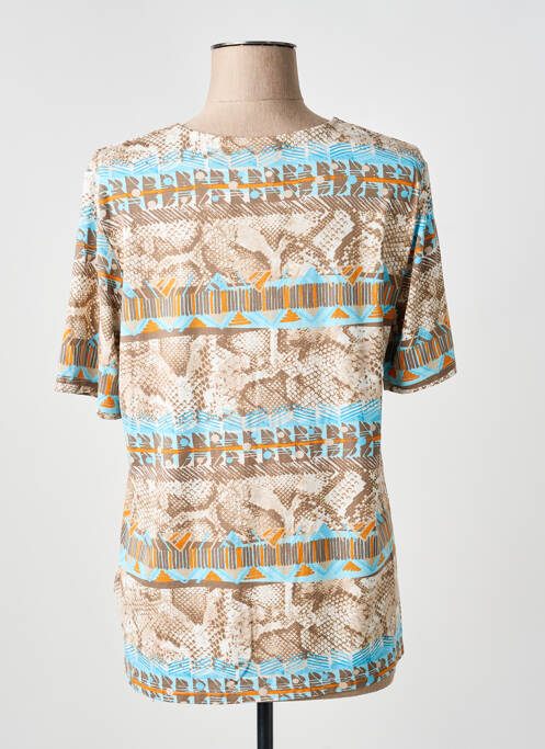 T-shirt marron BARBARA LEBEK femme