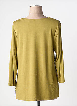 Top coupe cintrée manches longues vert BARBARA LEBEK femme