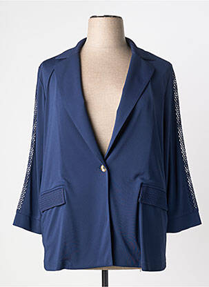 Blazer poches bleu ANANKE femme
