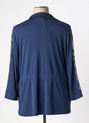 Blazer poches bleu ANANKE femme