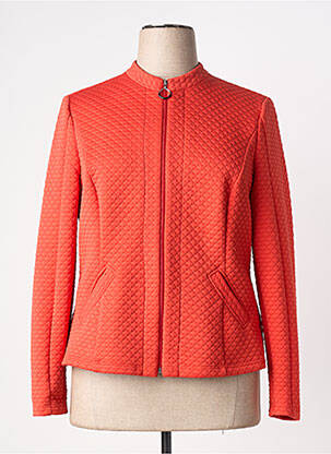 Veste casual poches rouge FRANK WALDER femme