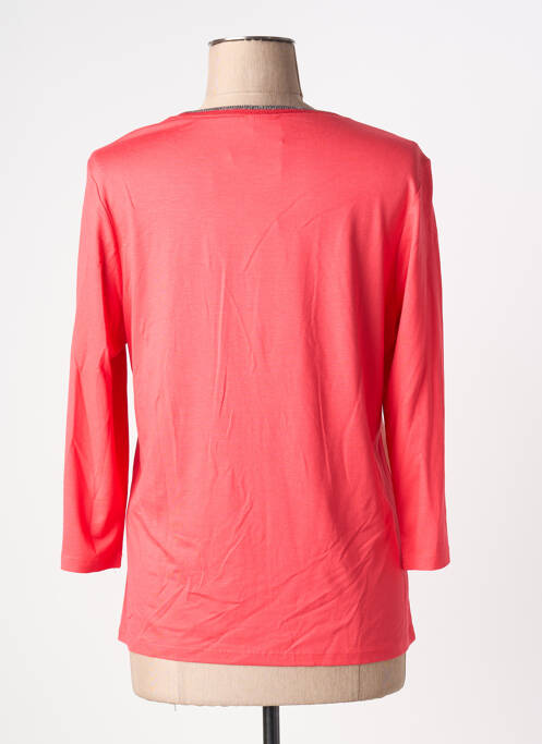 Top stretch manches longues rose BARBARA LEBEK femme