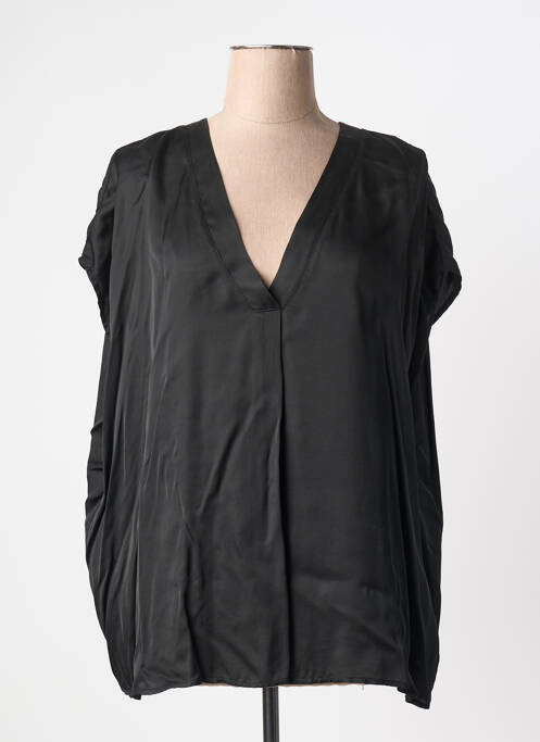 Top manches courtes manches courtes noir MOKI B femme
