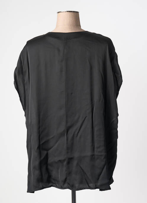 Top manches courtes manches courtes noir MOKI B femme