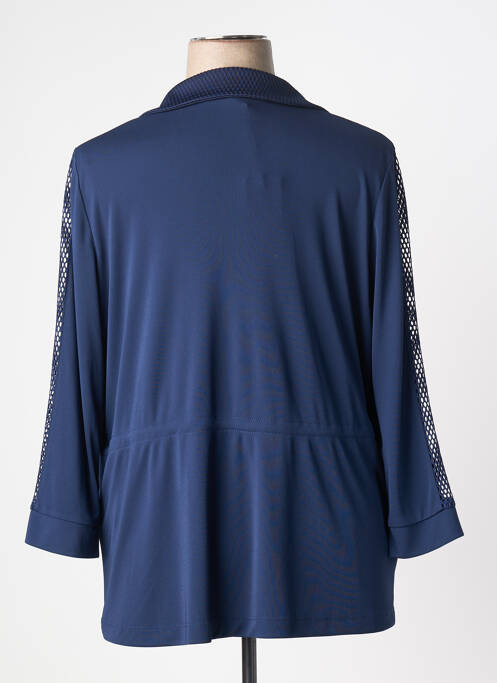 Blazer poches bleu ANANKE femme