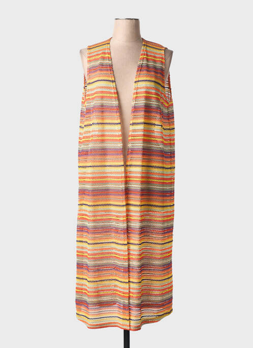 Gilet sans manche orange TINTA femme