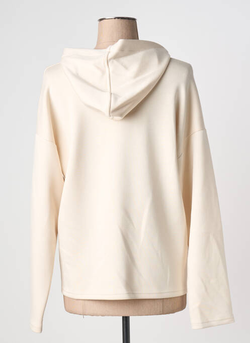 Sweat-shirt à capuche beige TINTA femme