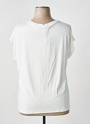 T-shirt coupe droite manches courtes blanc BARBARA LEBEK femme