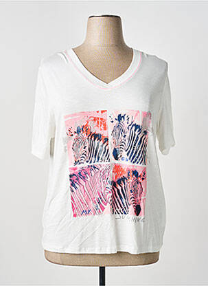 T-shirt blanc BARBARA LEBEK femme