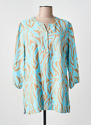 Tunique manches longues bleu BARBARA LEBEK femme