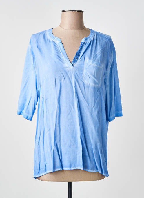 Blouse bleu THOMAS RABE femme