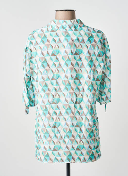 Chemisier bleu FRANK WALDER femme