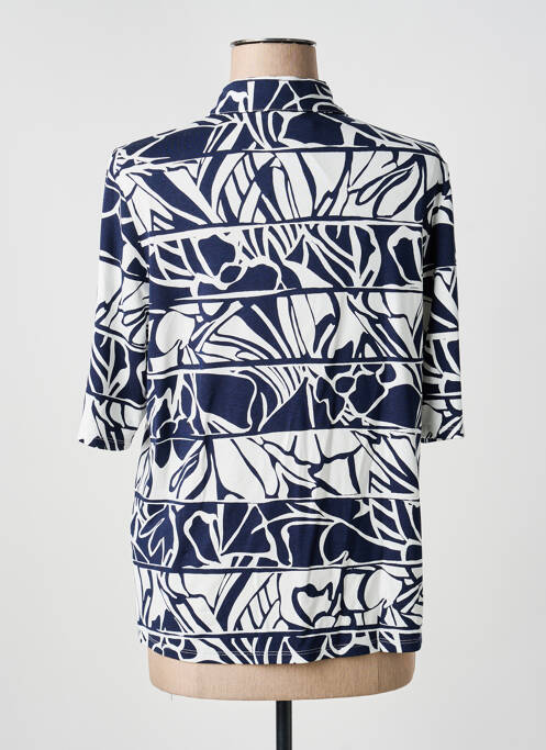 Polo bleu BARBARA LEBEK femme