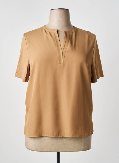 Top marron FRANK WALDER femme