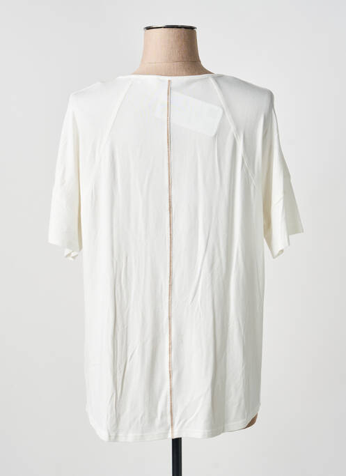 T-shirt beige FRANK WALDER femme