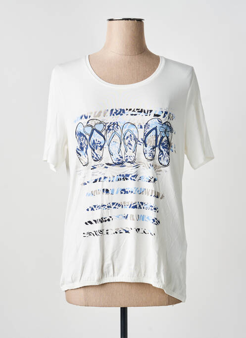 T-shirt blanc BARBARA LEBEK femme