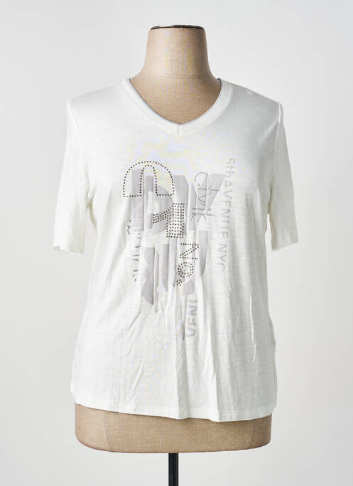 T-shirt blanc BARBARA LEBEK femme